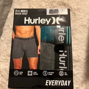 HURLEY 2PACK BOXER BRIEFS NEW IN BOX